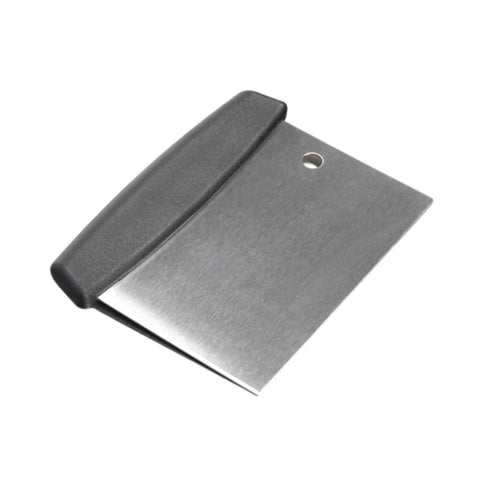 Qfire replacement griddle scraper shown for Blackstone compatibility, helping keep surfaces clean.