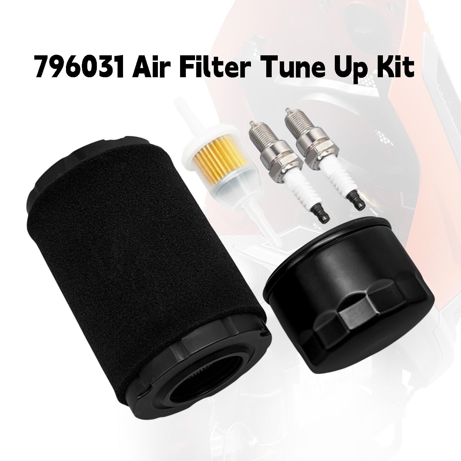 QFISH 796031 Craftsman, Stens, and Oregon compatibility visuals for ready replacements