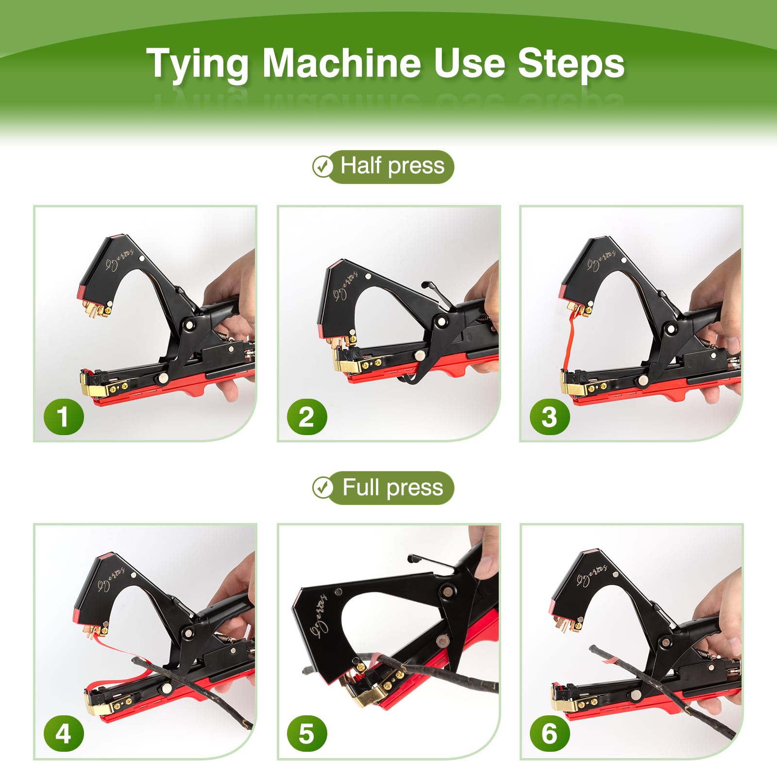 Qgerics adjustable opening width adapts to plant sizes