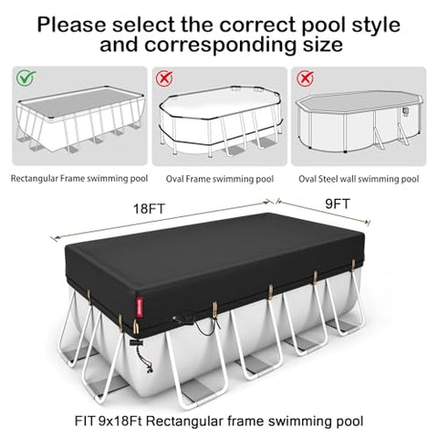 QH.HOME windproof ratchet closure keeps the cover steady in wind