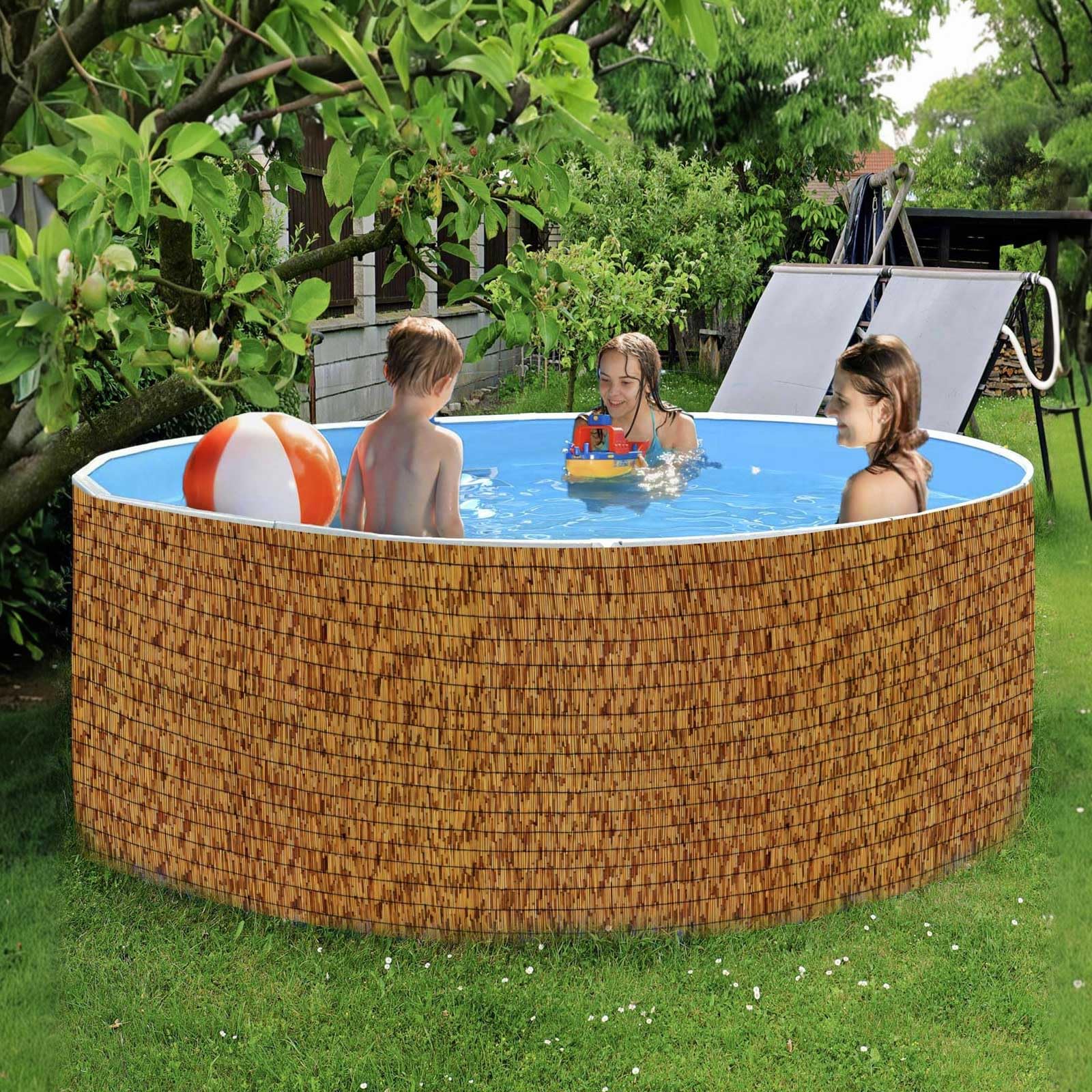 QHAIYYBF eco-friendly reed material highlights durability and rain resistance.