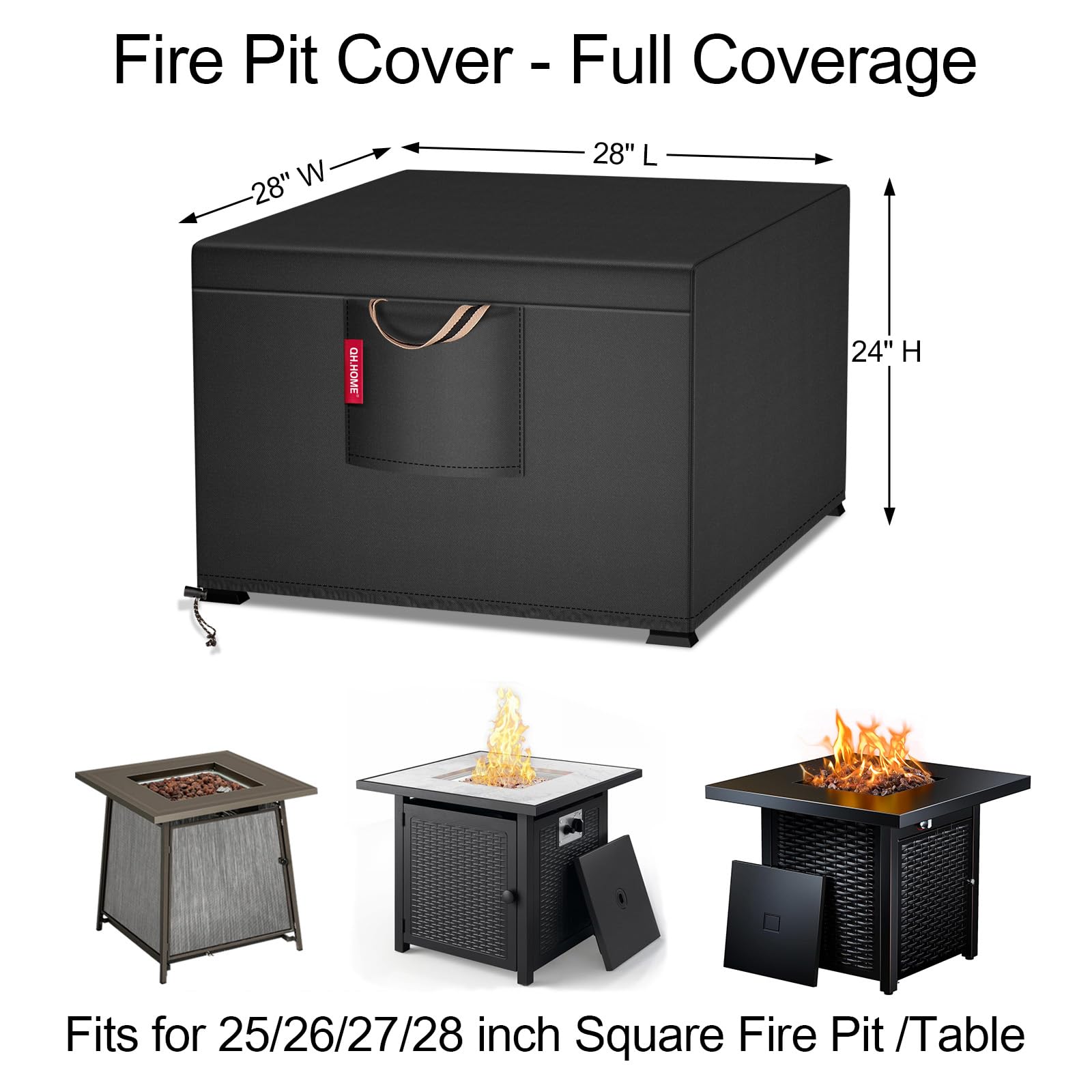 QH.HOME square cover vent detail controls moisture.