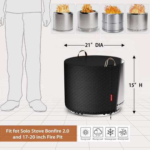 QH.HOME 600D tear-resistant fabric provides rugged outdoor protection