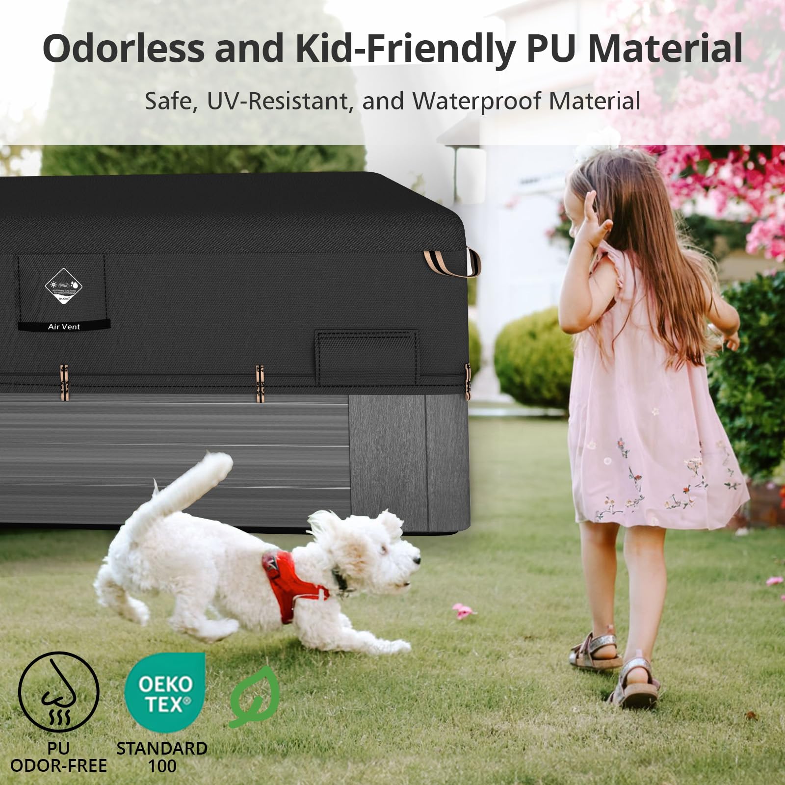 QH.HOME fits square SPAs from 81x81 to 84x84 inches
