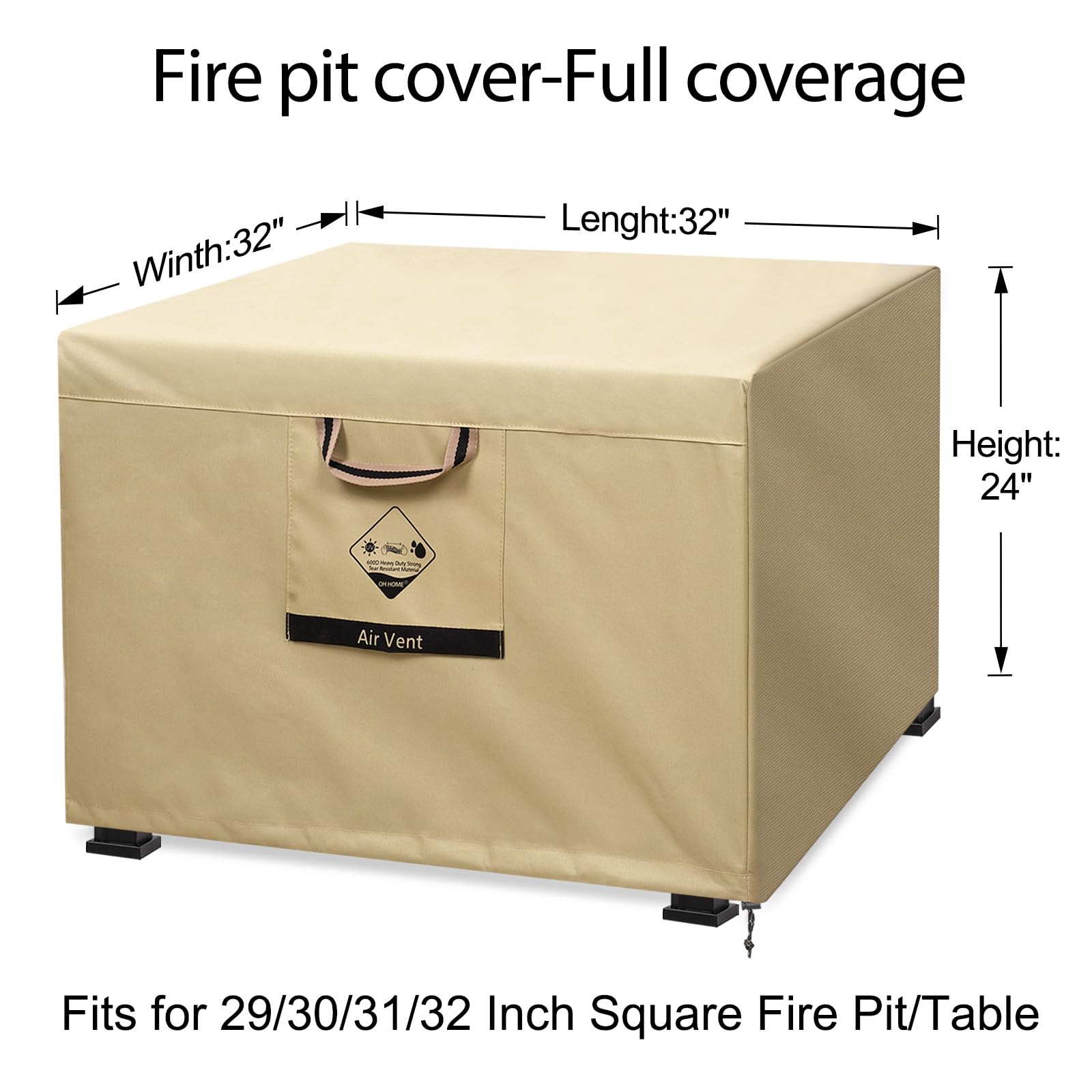 Close-up of QH.HOME 738N max tension drawstring for a secure, snug fit.