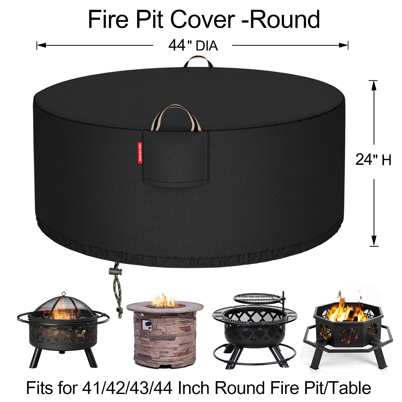 QH.HOME UV resistant cover keeps color vibrant after sun exposure