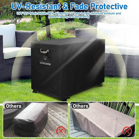 QH.HOME UPF50+ fade resistant fabric close-up preserves color