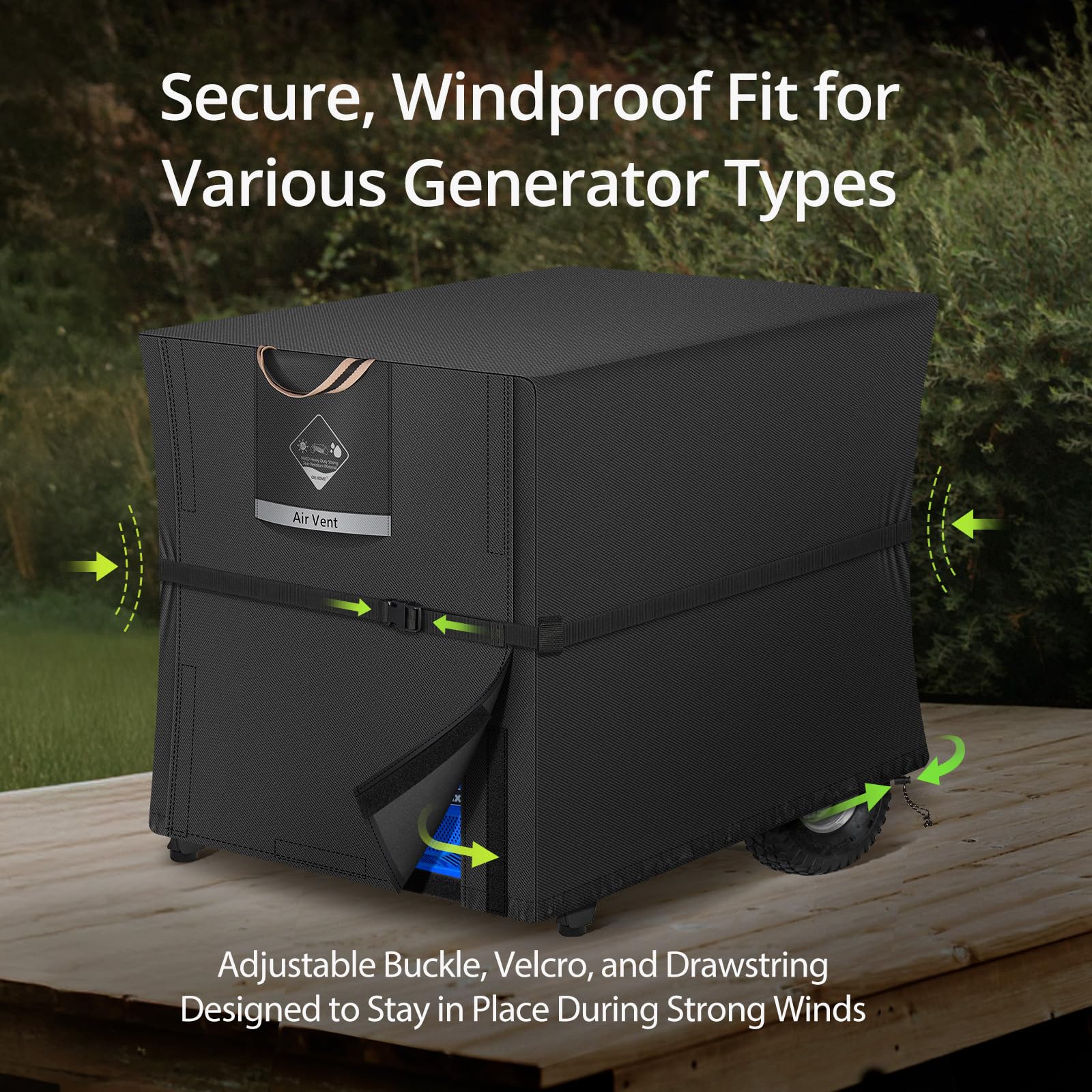 QH.HOME universal-fit design suits many generator brands and models.