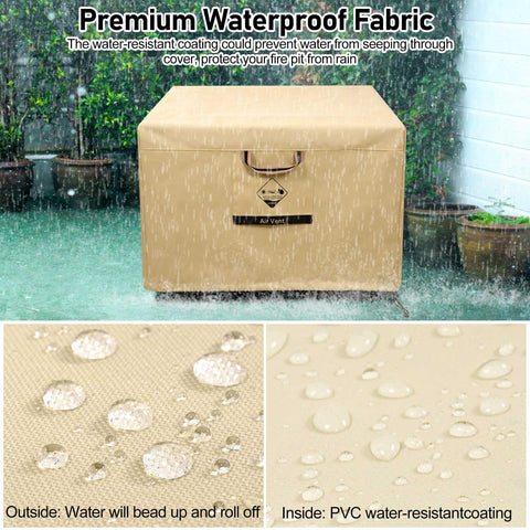 Vented design and built-in handle on the QH.HOME cover for easy handling.