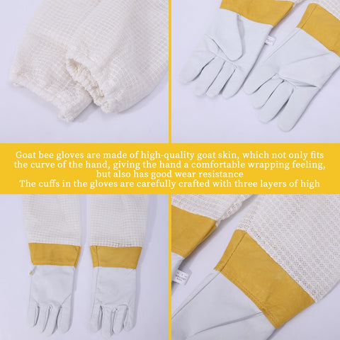 QHZHANG cushioned knee pads for comfortable kneeling during hive tasks.