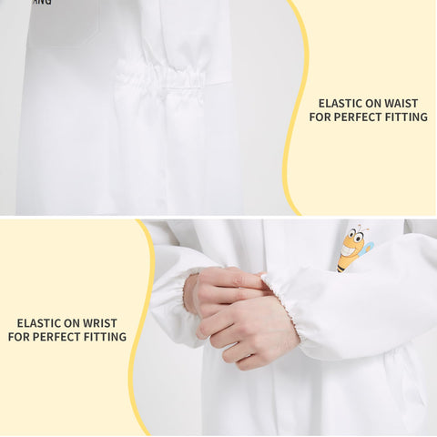 QHZHANG goatskin gloves with elastic cuffs for secure protection.