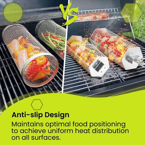 Compact nesting design allows easy transport and space saving.