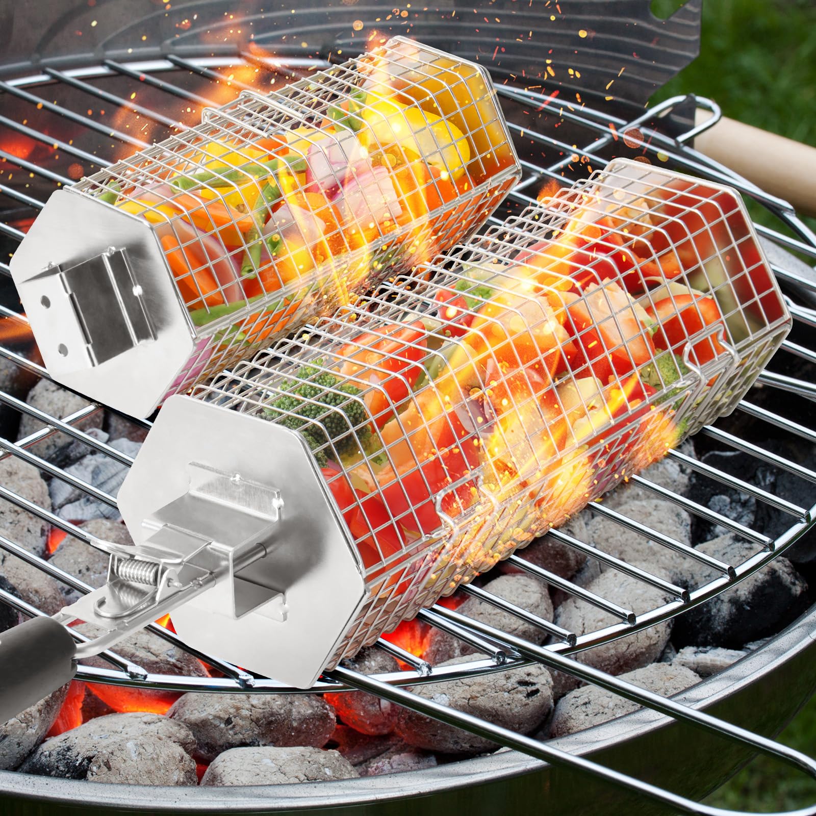 QIAN POWER outdoor BBQ accessory ideal for camping and backyard grilling.