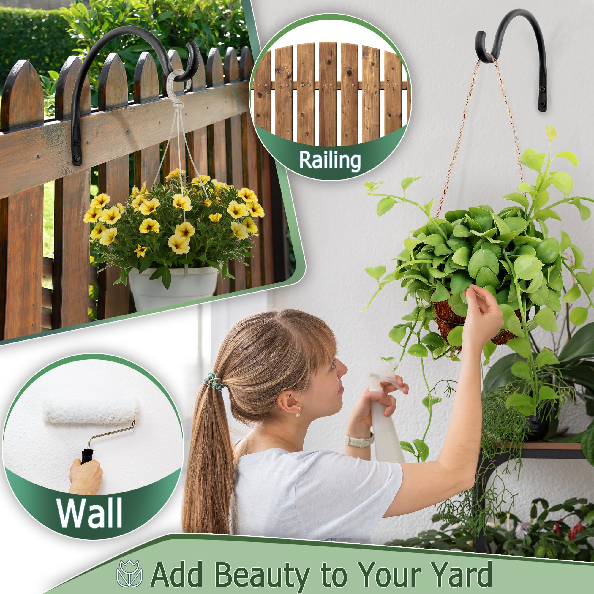 Qiang Ni rustproof, weather-resistant bracket withstands sun and rain