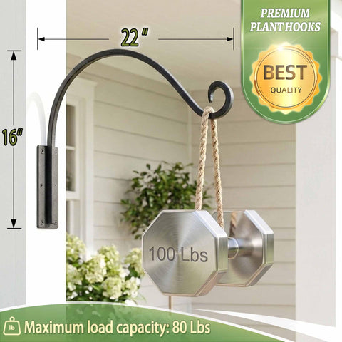 Qiang Ni steel plant bracket delivers durable garden support against weather.