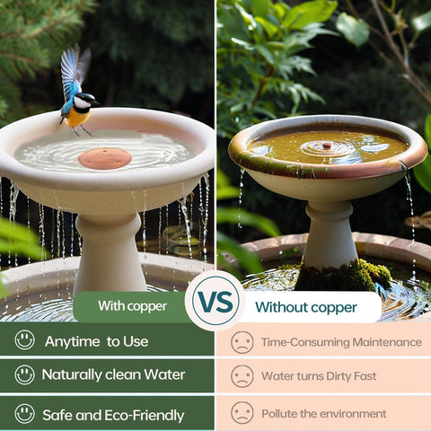 QIANQIAN purification disk copper highlights ionization for clearer water