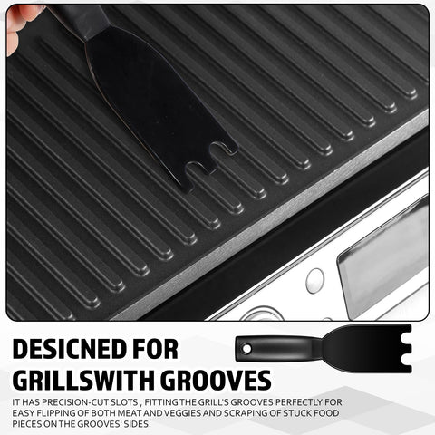 Qianyu precision groove design scraper targets stubborn residue between grooves.