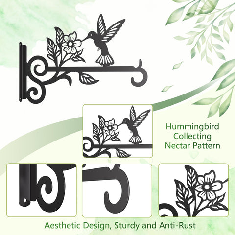 Qiaogreen patio bracket enhances garden views on sunny days.