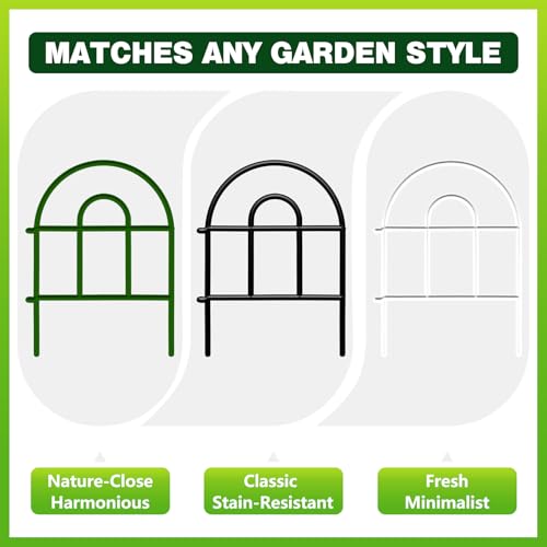 QIAOKAIYAN decorative garden fence panel 02 arches add elegance while marking paths