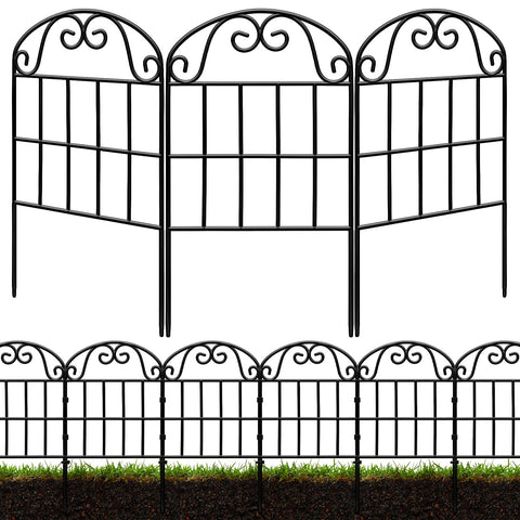 QIAOKAIYAN decorative garden fence arch design enhances curb appeal and defines spaces.