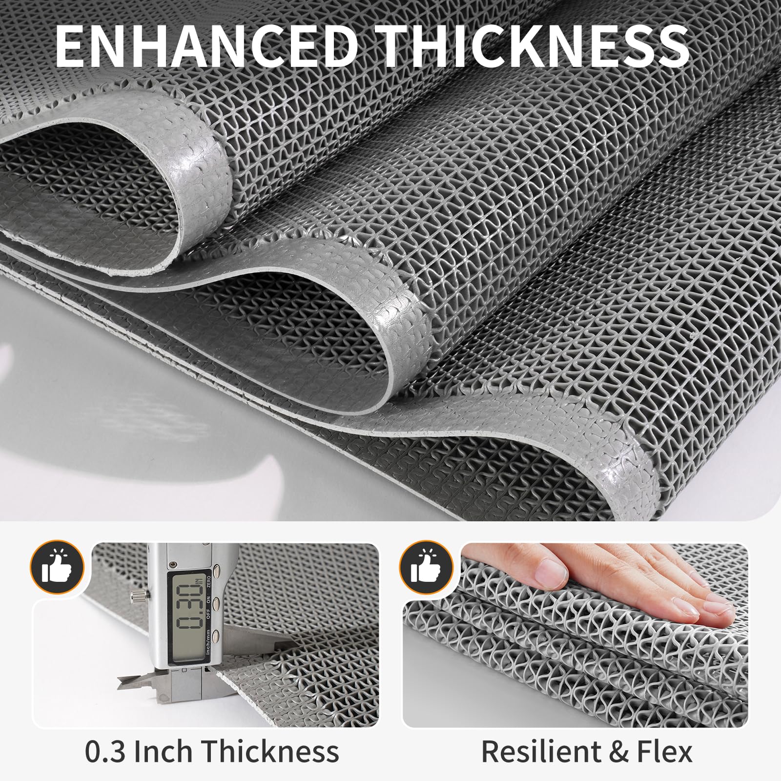 QiCaiJia wet area mat ideal near pools and bars.