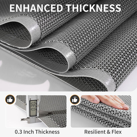 QiCaiJia wet area mat ideal near pools and bars.