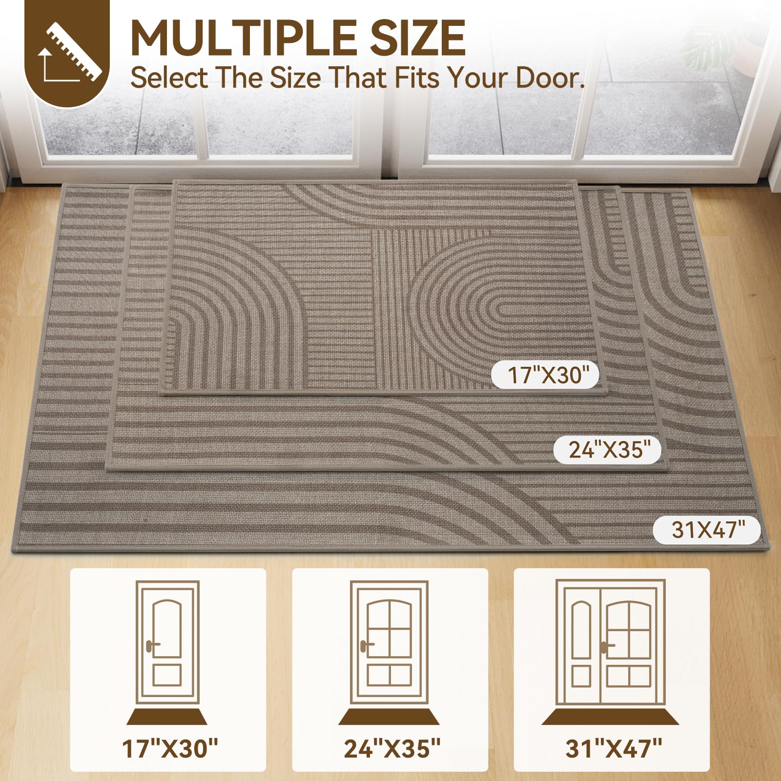 QiCaiJia interior mat ships folded; wrinkles ease after use
