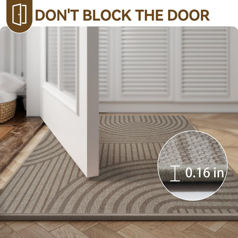 QiCaiJia wear-resistant and fade-resistant mat withstands sun and rain