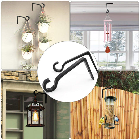 QIEGL flower basket wall mount highlights garden decor with reliable support.