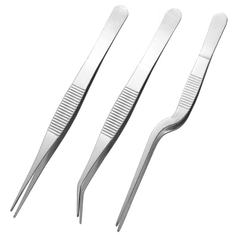 QIEOTE precision tweezers for tiny seeds and insects