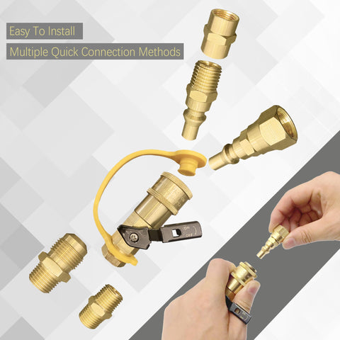 Qieoyk rv-grill adapter demonstrates wide compatibility for camping and tailgating.