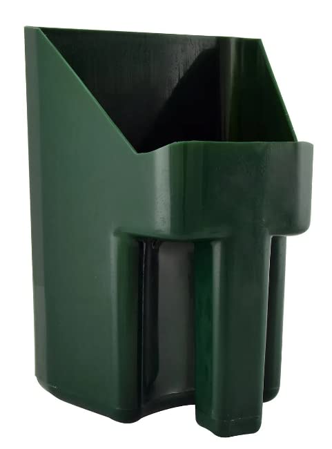 QiK Sports 3-quart feed scoop provides durable, stackable feeding for pets and farm animals.