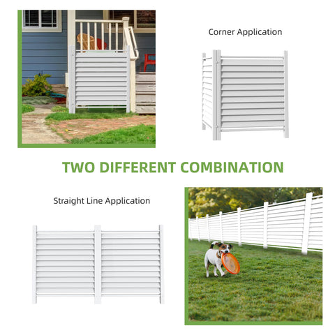Qikdesign easy-install DIY fence kit for quick outdoor setup