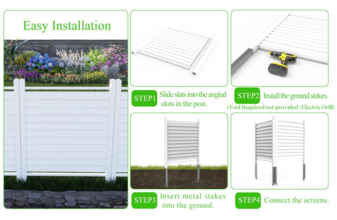 Qikdesign included hardware and rails for flexible configurations