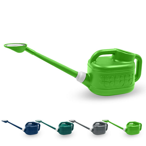 Qilebi 1 gallon watering can with durable body for easy indoor and outdoor use