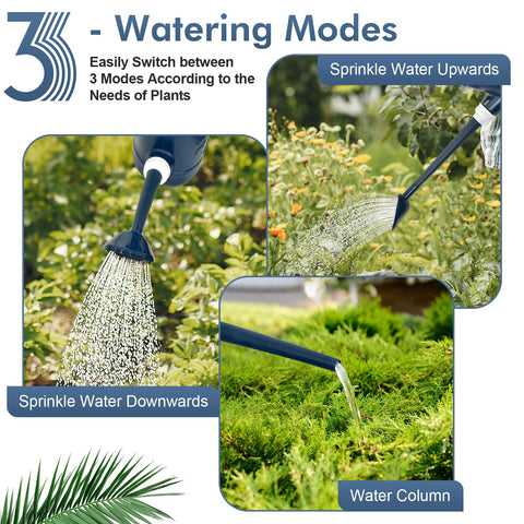 Qilebi large-capacity watering can reduces refills during busy garden days.
