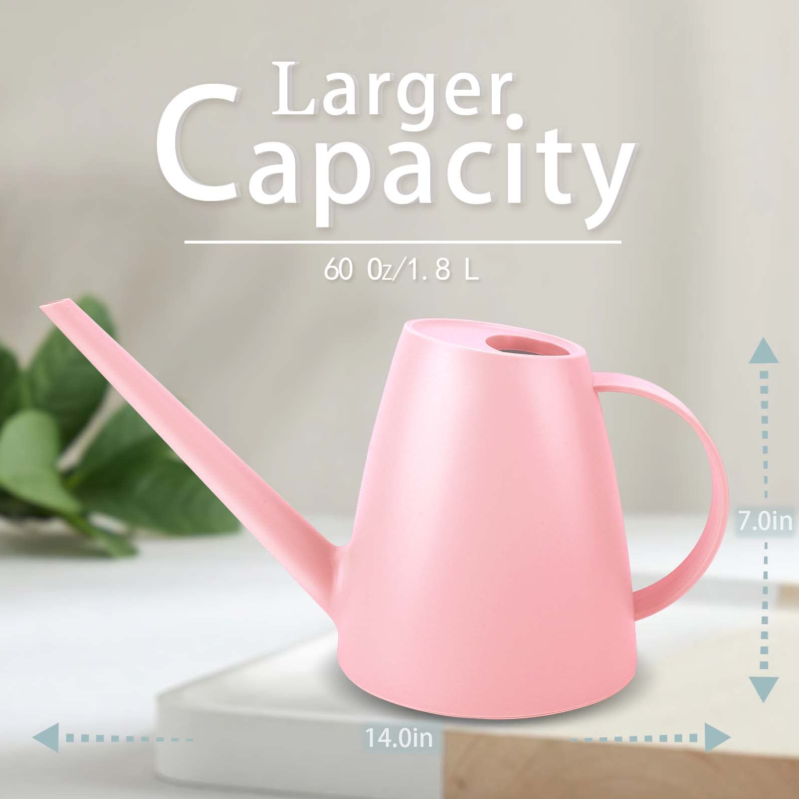 Qilebi detachable-nozzle watering can with adjustable flow