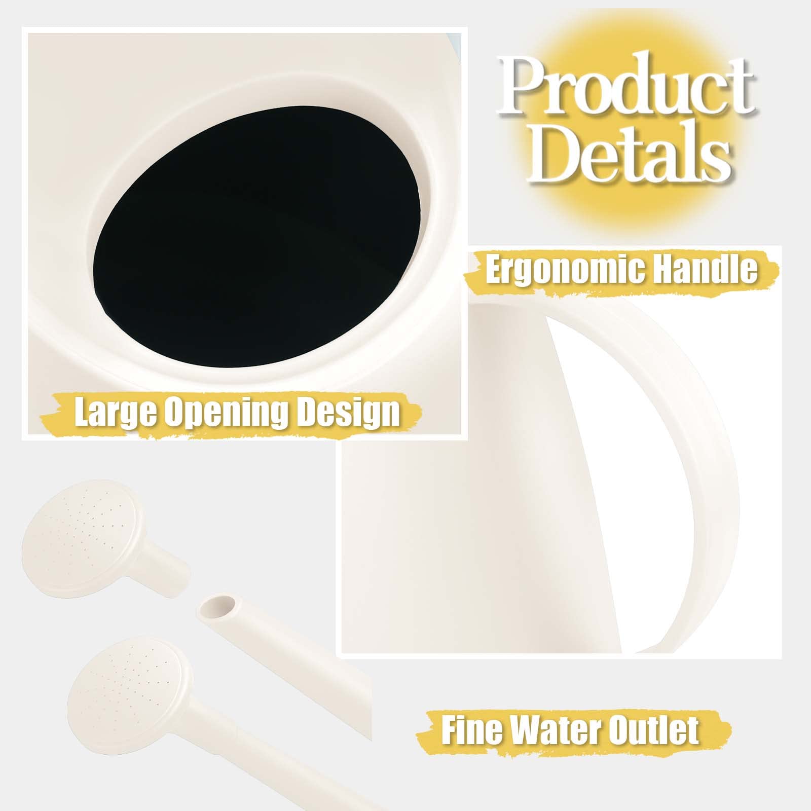 Qilebi suitable for indoor and outdoor watering tasks.