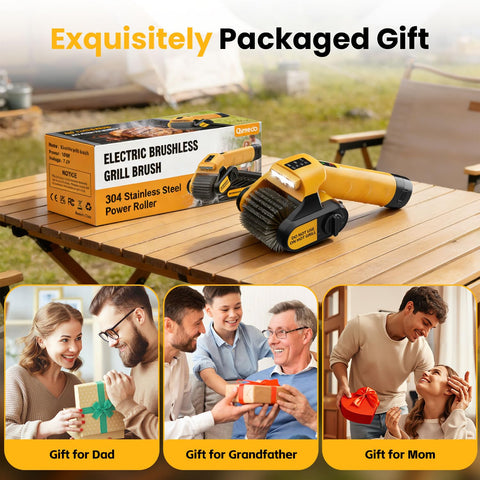 Qimedo gift-ready packaging for grill enthusiasts.
