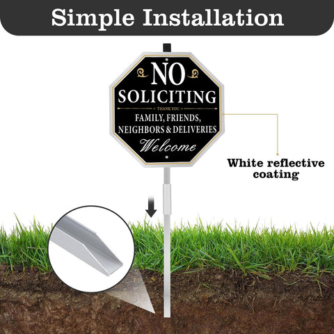 Qimshemi reflective UV-printed sign enhances nighttime visibility