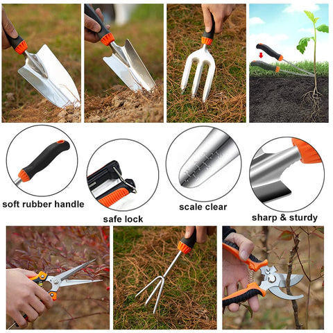 QINGFANGLI anti-rust design and easy-to-clean steel tools