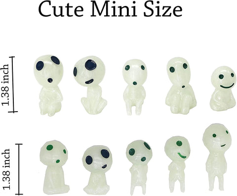 Qingo succulent decor kit complements potting projects with tiny figures.