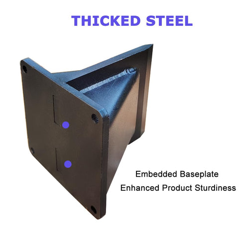 Qinmorelixy rust-resistant coating protects from weather during backyard or porch use.