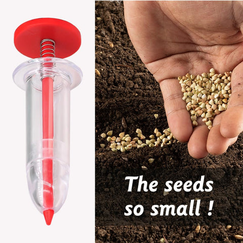 Qintreesify seed-spreader handles small seeds with precision.