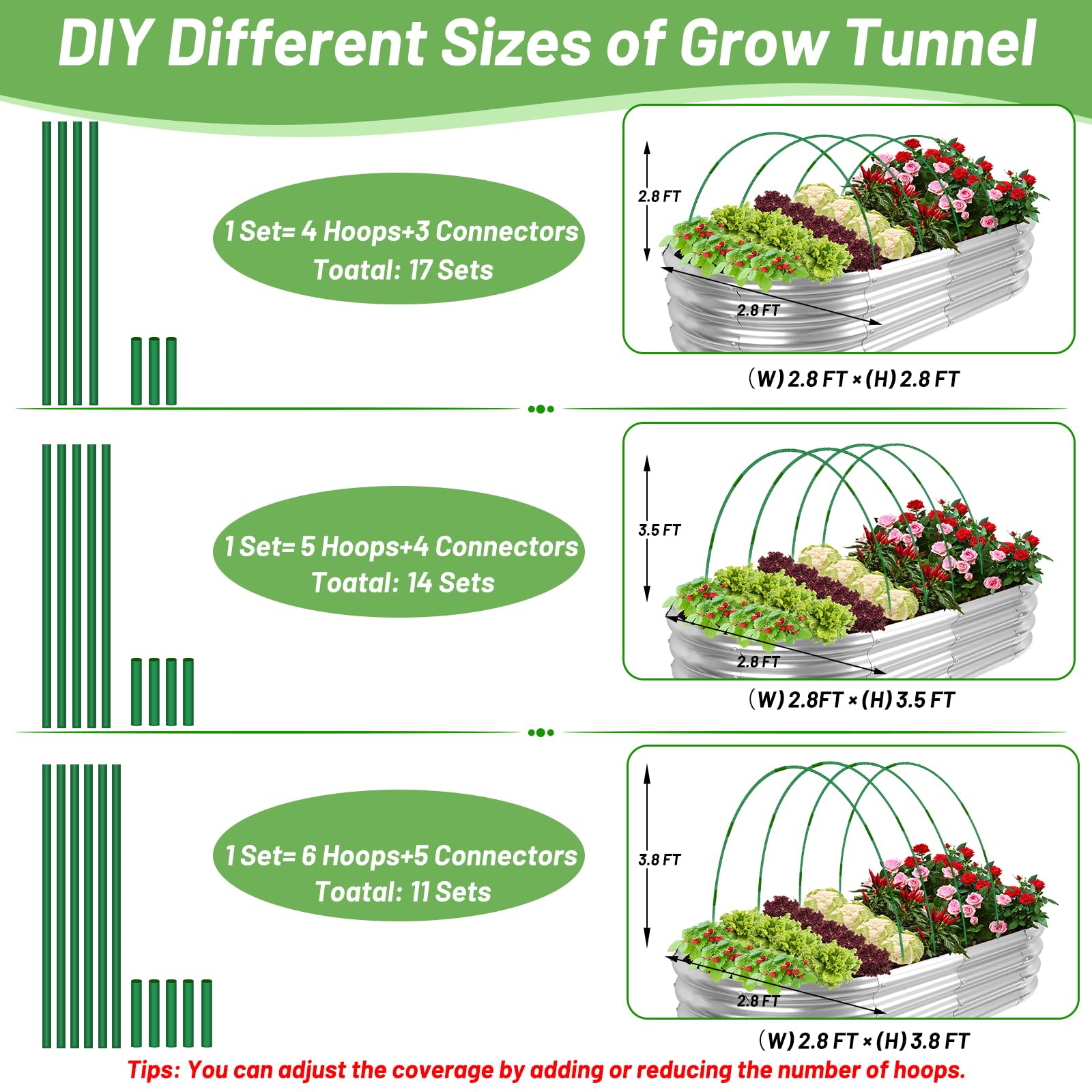 Qinzave all-season hoop system for indoor or outdoor projects.