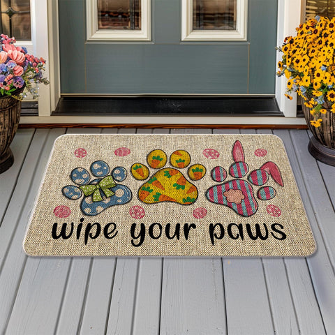 QIONG MENG easy-clean mat with spray-wash simplifies maintenance after muddy days