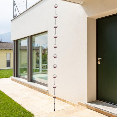 Qipade eaves drainage solution blends art and function