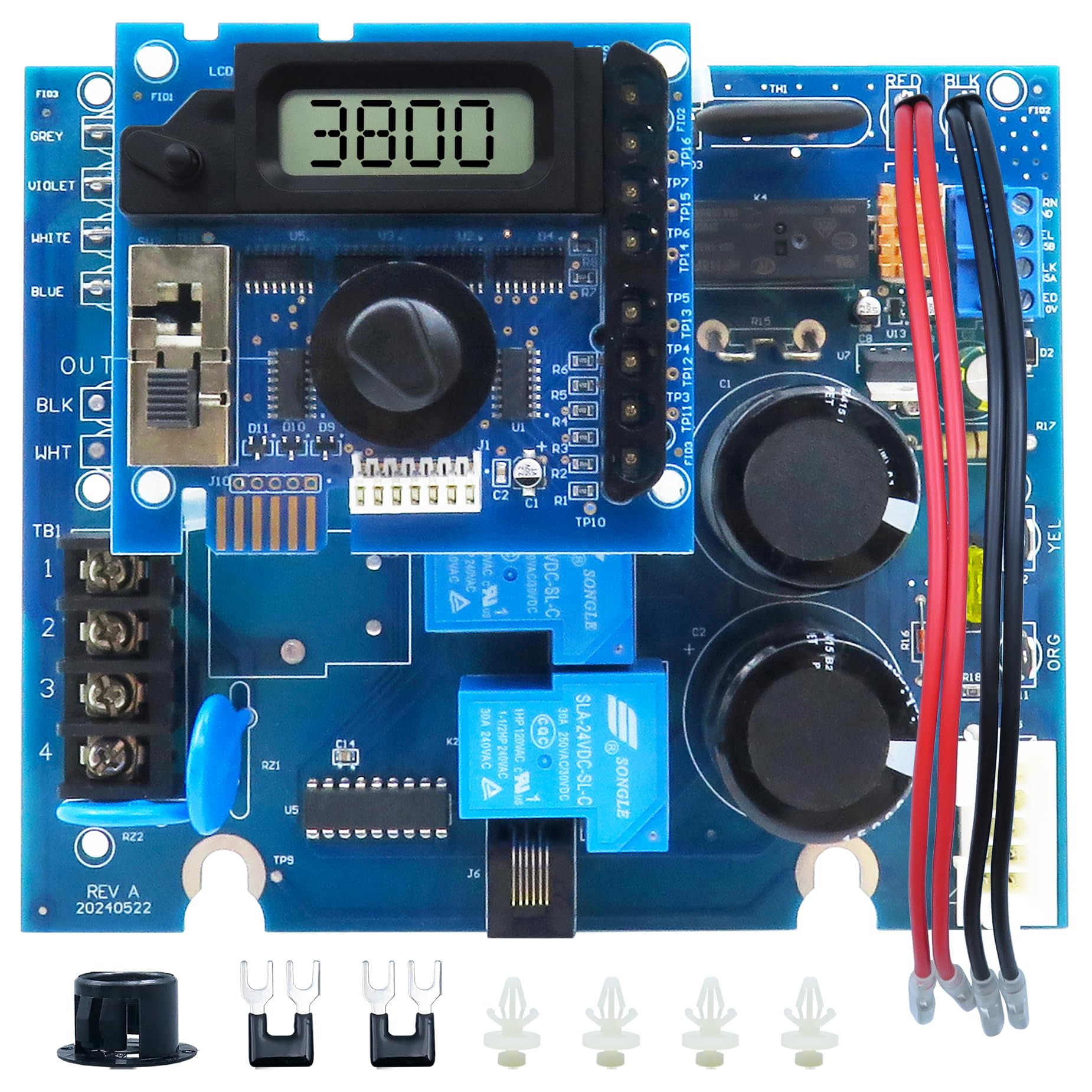 QIQIBABA GLX-PCB-RITE main board for reliable, consistent pool chlorination.