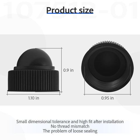 Oil tank cap-bulb assembly for Remington, supports reliable operation.