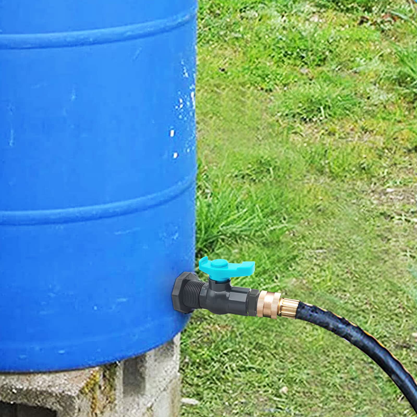 Qitdathn 1-inch-pvc-bulkhead-fitting demonstrates secure water transfer